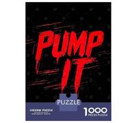 Puzzle Adulte 1000 Pièces Pump It Puzzles pour Adolescents, Jouets Anti-Stress, Défi Difficile, Cadeau d'anniversaire Unique 70x50cm/1000pcs