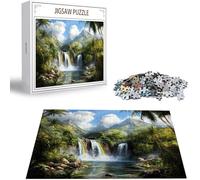 Puzzle Adulte 1000 Pièces Puzzle Automne Puzzles pour Adultes de Qualité Supérieure, Paysage Puzzles Classiques, DIY Jeu D'Intelligence De l'art de la Décoration Moderne Maison Jeu Cadeau Noël H-650