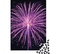 Puzzle adulte 1000 pièces Puzzle de feu d'artifice Puzzle adulte Jeu éducatif Défi Jouet 1000 pièces (75x50 cm)
