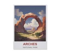 Puzzle Adulte 1000 Pièces Puzzle en Papier Puzzle en 3D，Parc National des Arches，DIY Cadeaux De Noël Décor À La Maison（50x70cm）-IB34