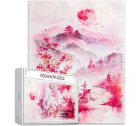 Puzzle Adulte 1000 Pièces Puzzle Japon Puzzles pour Adultes de Qualité Supérieure, Paysage Puzzles Classiques, DIY Jeu D'Intelligence De l'art de la Décoration Moderne Maison Jeu Cadeau Noël H-146