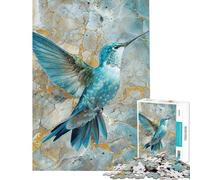 Puzzle Adulte 1000 pièces Puzzle surréaliste Colibri Jeu Manuel défi Difficile idéal comme Cadeau pour Toute la Famille (Taille 38x26cm)