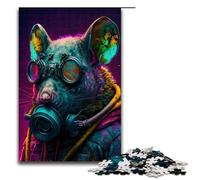 Puzzle Adulte 1000 pièces Rat de l'Apocalypse Décoration intérieure Jouet Idée Cadeau pour Toute la Famille 75x50cm