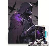 Puzzle Adulte 1000 pièces Raven Lord Assassin Jeu de Construction Interaction Parent-Enfant Cadeau Original d'anniversaire ou de Noël 50x75cm