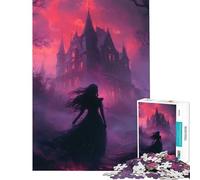 Puzzle Adulte 1000 pièces Retour à la forteresse Jeu de réflexion et d'apprentissage Jouet éducatif Cadeau d'anniversaire pour Femme (Dimensions 38x26cm)
