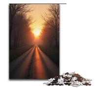 Puzzle Adulte 1000 pièces Rosée du Matin Nouveau Puzzle Familial Amusant avec Affiche Assortie et fiche de Questions-réponses 1000 pièces (38 x 26 cm)