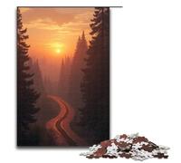 Puzzle Adulte 1000 pièces Rosée du Matin Nouveau Puzzle Familial Amusant avec Affiche Assortie et fiche de Questions-réponses 1000 pièces (75 x 50 cm)