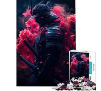 Puzzle Adulte 1000 pièces Samurai in Bloom Impossible Game Jeu éducatif et ludique pour Un Père Noël Secret en Famille (38x26cm)