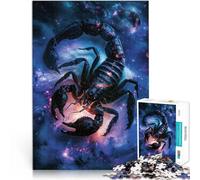 Puzzle Adulte 1000 pièces Scorpion Jouets éducatifs et d'apprentissage Jeux familiaux Convient pour la décoration de Bureau 38x26cm