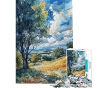 Puzzle Adulte 1000 pièces Sérénade Rustique Puzzle Manuel Défi Difficile Offre en Cadeau pour Toute la Famille (Taille 38x52cm)