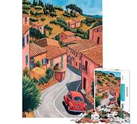Puzzle Adulte 1000 pièces Sicile Jeu de détente découpe de précision Cadeau Unique pour Anniversaire et Noël (Dimensions 38x26cm)