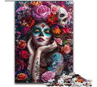 Puzzle Adulte 1000 pièces Skullgirls, Jeu éducatif pour Anniversaire et Noël, pour Les 14 Ans et Plus, 50x75cm