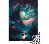 Puzzle Adulte 1000 Pièces, Small Palace The River, 70x50cm/1000pcs; Carton Blanc avec Une Surface Lisse; À Terminer Petit À Petit À La Maison
