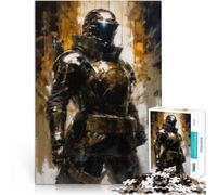 Puzzle Adulte 1000 pièces Soldat de l'espace Difficile à réaliser mais Amusant et Humoristique décoration Murale 75x50cm