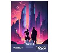 Puzzle Adulte 1000 Pièces Space Tiger Puzzles Adultes Anti-Stress - Niveau De Difficulté Élevé - Cadeau Unique pour Un Anniversaire Ou Noël 70x50cm/1000pcs