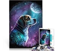 Puzzle Adulte 1000 pièces Style Beagle 1 Jouets addictifs pour Le défi de l'intelligence cérébrale Jeu de défi Unique 50x70cm