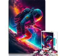 Puzzle Adulte 1000 pièces Surf avec des extraterrestres, Jeu Stimulant, idéal comme Cadeau pour Toute la Famille (Taille 75x50cm)