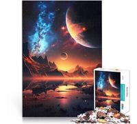 Puzzle Adulte 1000 pièces Symphonie Cosmique Difficile à réaliser mais Amusant et Humoristique Cadeau Amusant 52x38cm