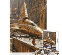 Puzzle Adulte 1000 pièces Technologie égyptienne cachée Jeu Familial Difficile Jouet décoration Murale Convient pour la décoration de Bureau (38x26cm)