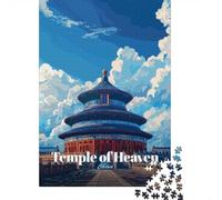 Puzzle Adulte 1000 Pièces, Temple of Heaven, China, 70x50cm/1000pcs