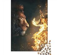 Puzzle Adulte 1000 Pièces, The Fire Inside, 70x50cm/1000pcs; Pièces Blanches pour Un Tri Pratique; pour Une Activité Posée À La Maison