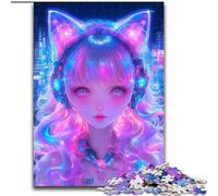 Puzzle Adulte 1000 pièces, thème Anime Japonais, pour Un Moment de détente inoubliable Chaque pièce est Unique - Jeu Familial Stimulant et Amusant (Taille 26x38cm)