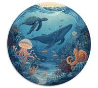 Puzzle Adulte 1000 Pièces Thème Nautique - Ce Puzzle 1000 Pièces Offre Un Aperçu Captivant des Fonds Marins. Parfait pour Les Amateurs De Défis, De Détente Et De Loisirs Créatifs