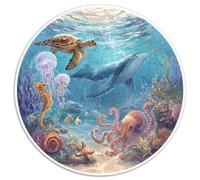 Puzzle Adulte 1000 Pièces Thème Nautique - Ce Puzzle 1000 Pièces Offre Un Aperçu Captivant des Fonds Marins. Parfait pour Les Amateurs De Défis, De Détente Et De Loisirs Créatifs