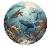 Puzzle Adulte 1000 Pièces Thème Nautique - Ce Puzzle 1000 Pièces Offre Un Aperçu Fascinant Des Fonds Marins. Qualité Exceptionnelle, Pièces Résistantes Et Design Coloré. Parfait Pour Les Passionnés D’