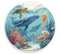 Puzzle Adulte 1000 Pièces Thème Poissons Et Coraux - Ce Puzzle 1000 Pièces Vous Emmène dans Un Monde sous-Marin Vibrant. Parfait pour Les Amateurs D’Art, De Nature Et De Loisirs Intellectuels
