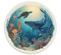 Puzzle Adulte 1000 Pièces Thème Poissons Et Coraux - Ce Puzzle 1000 Pièces Vous Emmène dans Un Monde sous-Marin Vibrant. Parfait pour Les Amateurs D’Art, De Nature Et De Loisirs Intellectuels