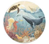 Puzzle Adulte 1000 Pièces Thème Poissons Et Coraux - Ce Puzzle 1000 Pièces Vous Emmène dans Un Monde sous-Marin Vibrant. Parfait pour Les Amateurs D’Art, De Nature Et De Loisirs Intellectuels