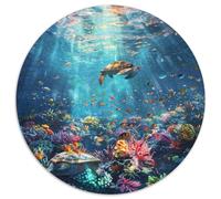 Puzzle Adulte 1000 Pièces Thème Sous-Marin - Ce Puzzle 1000 Pièces En Haute Qualité Représente Un Univers Marin Coloré. Parfait Pour Les Amateurs D’art, De Nature Et De Loisirs Créatifs. Détente Assur