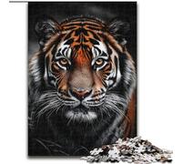 Puzzle Adulte 1000 pièces Tigre Africain Un Casse-tête Stimulant pour Les Adolescents, idéal pour la décoration intérieure ou comme Cadeau 50x75cm
