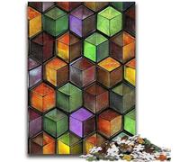 Puzzle Adulte 1000 pièces Tournesols Van Gogh Jeu Stimulant et Jeu Familial Décoration Murale Cadeaux d'anniversaire et de Noël Uniques 26x38cm