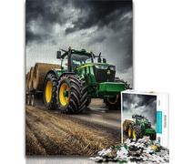 Puzzle Adulte 1000 pièces, Tracteur agricole, Puzzle Adolescent, pour Passer Un Bon Moment à la Maison, avec des pièces de Formes aléatoires entièrement emboîtables (Taille 75x50cm)