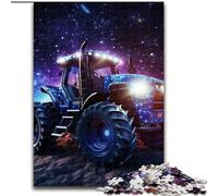 Puzzle Adulte 1000 pièces Tracteur coloré Puzzle Adulte 1000 pièces Casse-tête Stimulant, soirée Jeux en Famille (Taille 26x38cm)