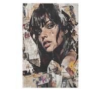 Puzzle Adulte 1000 pièces Un Jeu de Puzzle Stimulant pour Toute la Famille Cadeaux pour Femmes pour Hommes Thème Amy Winehouse-26x38cm