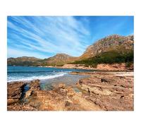 Puzzle Adulte 1000 Pièces,Unique Home Decor-Mer,Rochers,Rivage,Eau,Vagues 70x50cm