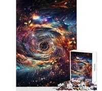 Puzzle Adulte 1000 pièces Univers du Temps Jeu éducatif Une œuvre d'art Décoration Murale Cadeau Unique pour Anniversaire et Noël (75x50cm)