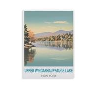 Puzzle Adulte 1000 Pièces，Upper Wing Hauppauge Lake New York，Bricolage sur Dessin Cadeau Unique sur Le Mur（75x50cm）-HH48