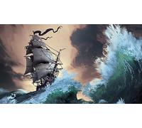 Puzzle Adulte 1000 Pieces Œuvres d'art Vagues Tempêtes Navires Bateaux Pirates 75 * 50Cm