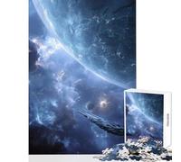 Puzzle Adulte 1000 pièces Vaisseau Spatial Pandora Exploration Jeu éducatif pour Les Jeux Jeu Impossible Renforce l'amour Entre Les Couples Dimensions 38x26cm