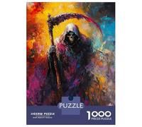 Puzzle Adulte 1000 Pièces Vibrant Reaper -3 Puzzles pour Adolescents, Jouets Anti-Stress, Défi Difficile, Cadeau d'anniversaire Unique 38x26cm/1000pcs