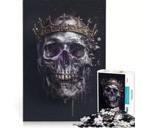 Puzzle Adulte 1000 pièces Vive Le Roi, Jeu Impossible, améliore la mémoire, avec des pièces de Formes aléatoires Parfaitement emboîtables 38x52cm