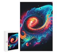 Puzzle adulte 1000pcs Neon Galaxy Pop Art Anti-stress Adultes Analyse et Logique Idée Cadeau 1000pcs