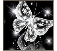 Puzzle Adulte 120 Pièces 20x20cm Puzzles pour Adultes Jeu éducatif Défi Jouets 120 Pièces Puzzles pour Adultes Enfants, Puzzle Familial Parfait Papillon de Cristal