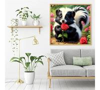 Puzzle Adulte 120 Pièces, Bricolage Puzzle Fleur d'écureuil, Puzzles Impossible 120 Pieces, Jeu de Famille Team Building, Cadeau pour Les Amants ou Les Amis, Unique Home Decor