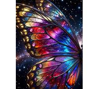 Puzzle Adulte 120 Pièces,DIY Jeu éducatif Classique Puzzles,Un Puzzle Difficile,Cadeaux pour Femmes,Cadeaux pour Hommes,Thème : Papillon du Ciel étoilé