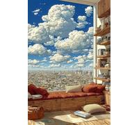 Puzzle Adulte 120 Pièces Paysage Urbain 25 x 20 cm Classique Puzzles Jeu Éducatif Défi Divertissement Créatif Puzzle 120 Pieces Adulte